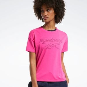 Reebok pink t shirt Clearance